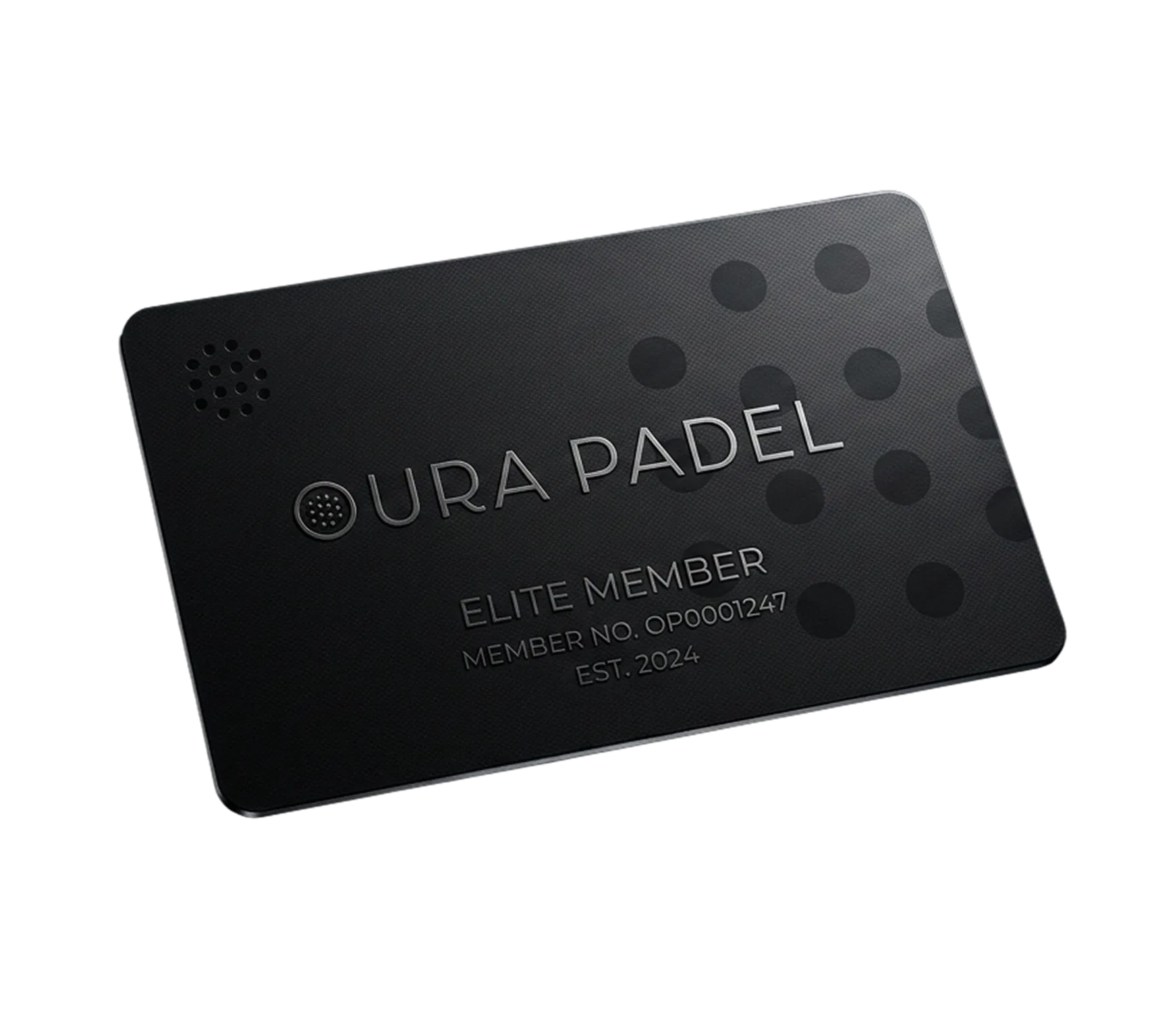 OURA Padel Elite Member card